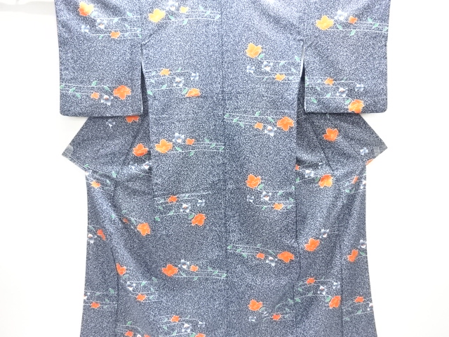 JAPANESE KIMONO / KOMON / FLOWER